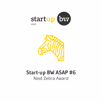 Start-up BW ASAP Next Zebra Award